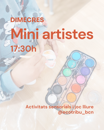 Mini artistes - Experimentació 1-5a