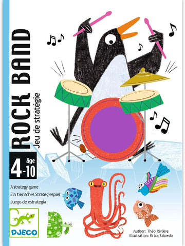 Juego de cartas Rock band - Djeco