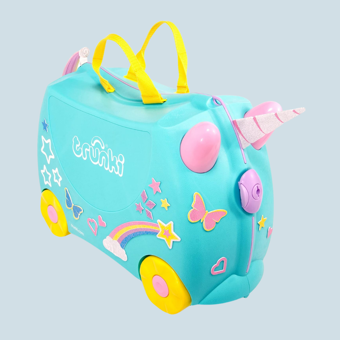 Maleta infantil Trunki UNA unicornio ideal Cabina y correpasillos