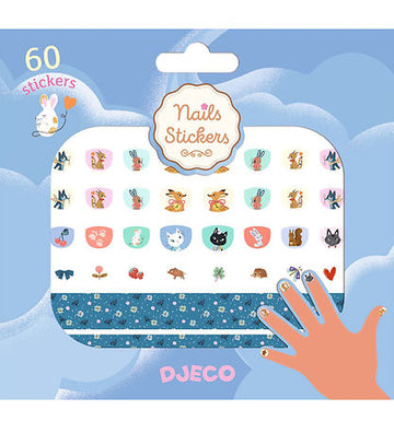 Pegatinas para las uñas infantiles de Djeco