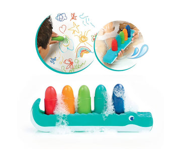 Cocodrilo con colores para el baño - Ludi