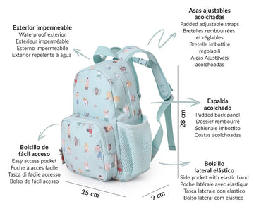 Mochila infantil 3 cerditos - Tutete