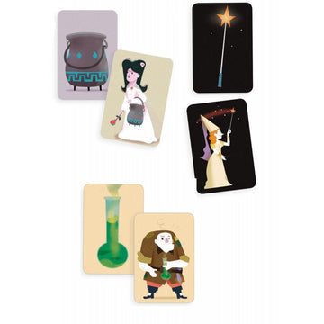 Juego de cartas Magic school - Djeco