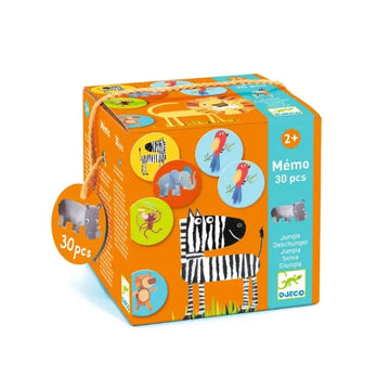 Memory animales jungla - Djeco