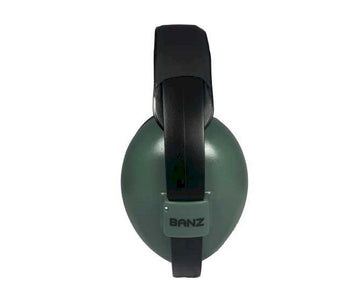 Cascos antiruido bebés 0-3a verde - Banz