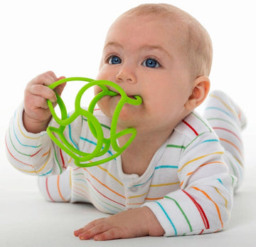 Pelota sensorial bebé verde - Ogobolli