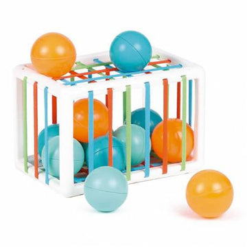 Caja de gomas con bolas