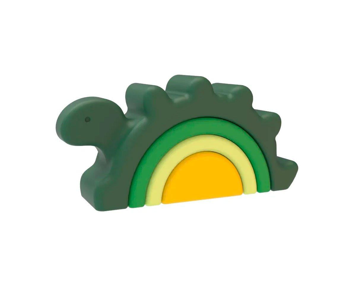 Apilable arco dinosaurio silicona Green