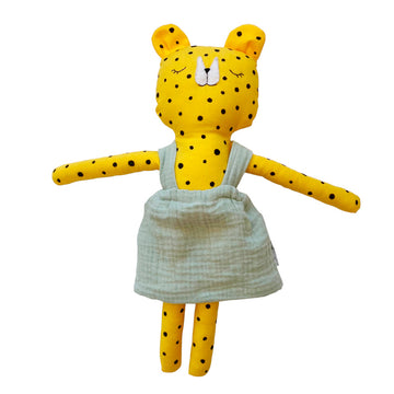 Guepardo Shelly con vestido mint