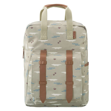 Mochila mediana cocodrilos - Fresk