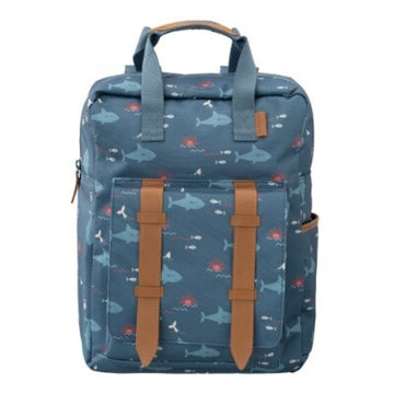 Mochila mediana tiburones - Fresk