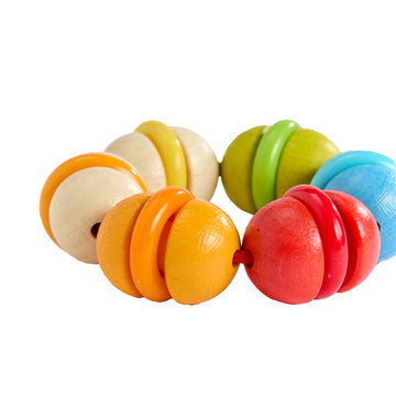 Sonajero aro con bolas de colores - Haba