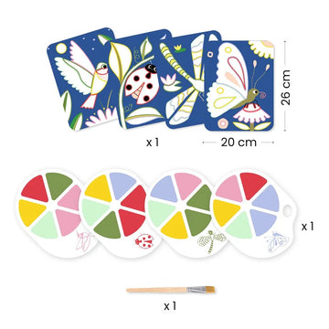 Pintura con paleta 