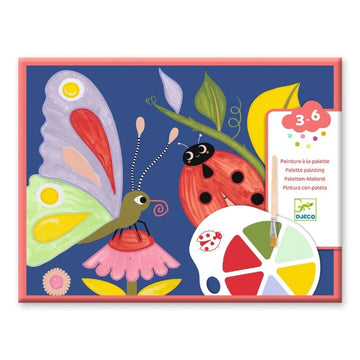 Pintura con paleta 