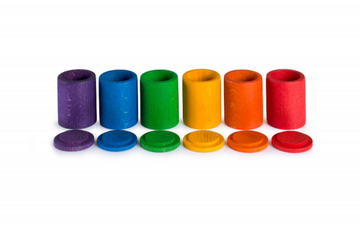Tazas de colores con tapa - GRAPAT