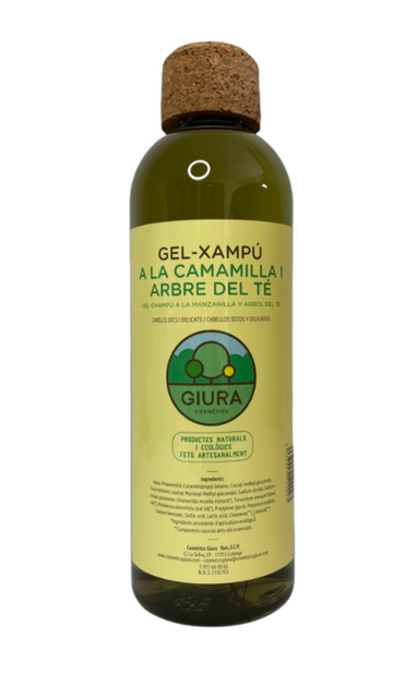 Gel - Champú Manzanilla y árbol de té de Giura