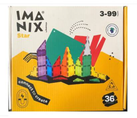 Imanix Star 36 piezas magnéticas