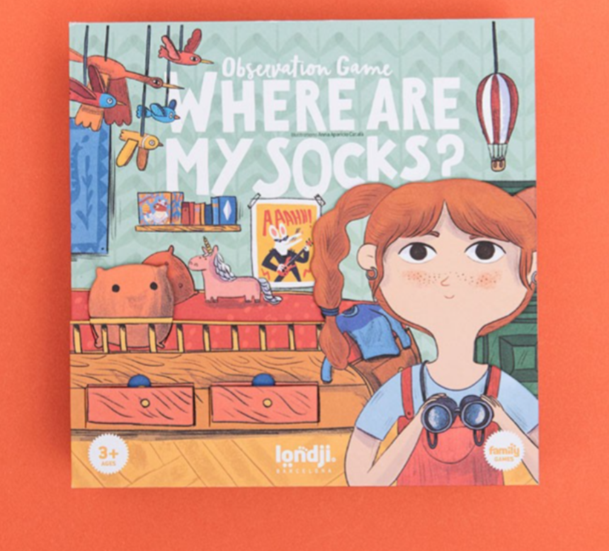 Where are my socks - juego de observación Londji