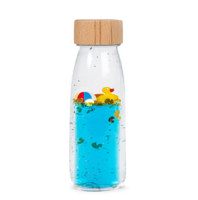 Botella sensorial -MOVE BOTTLE PATO - Petit Boum