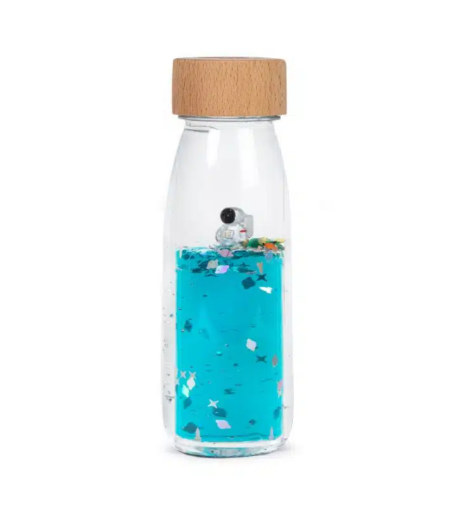 Botella sensorial MOVE BOTTLE Universe - Petit Boum