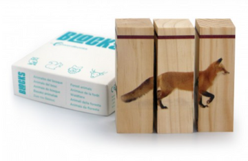 Blocks animales del bosque - Nowordbooks