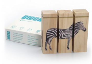 Blocks animales salvajes - Nowordbooks