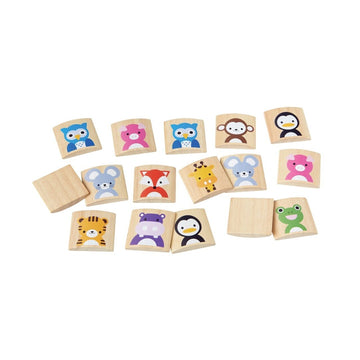 Memory animales madera - Plantoys