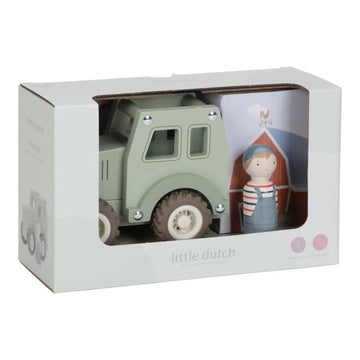 Tractor de madera - Little dutch