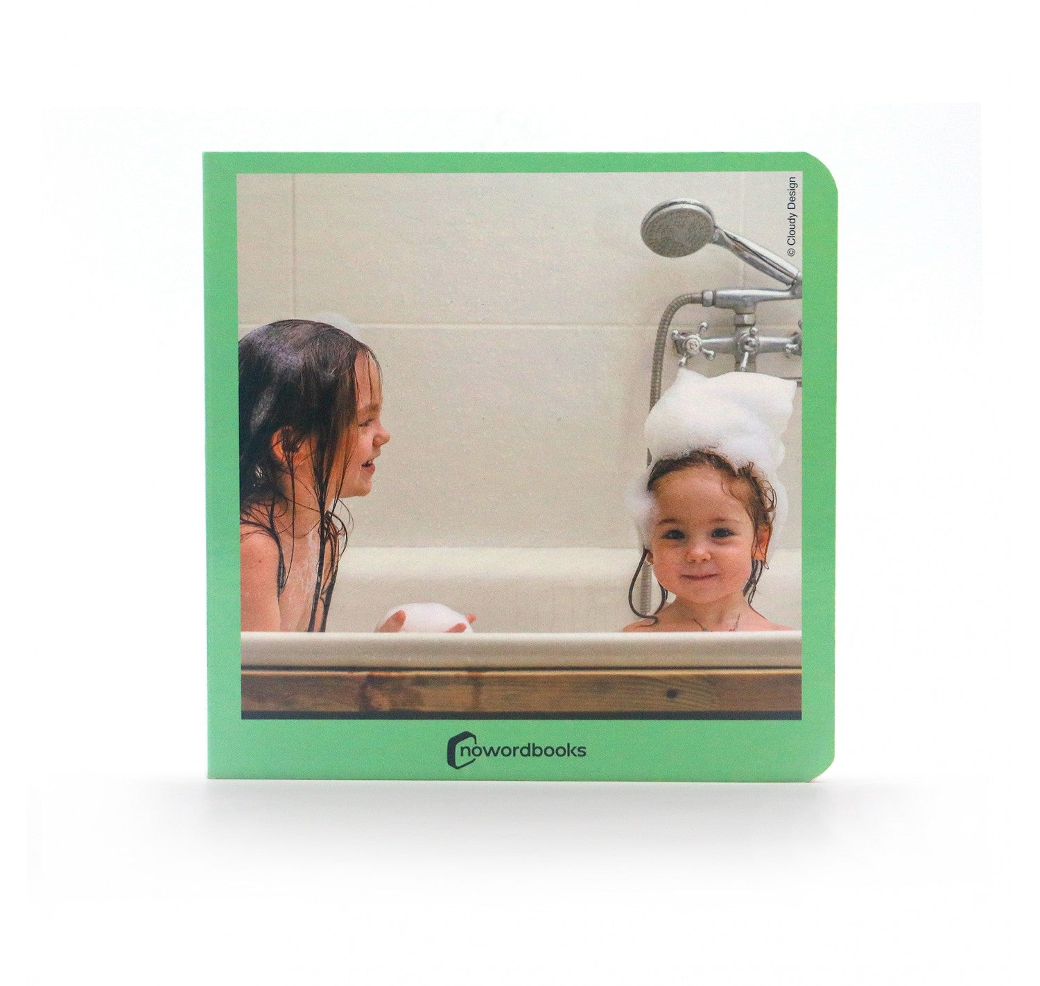 Libro imágenes reales: A bañarse - Nowordbooks