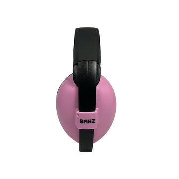 Cascos antiruido bebés 0-3a rosa - Banz