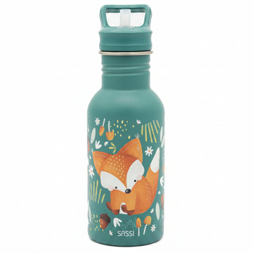 Botella acero zorro - Sassi