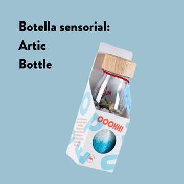 Botella Sensorial "Artic Bottle" de Petit Boum