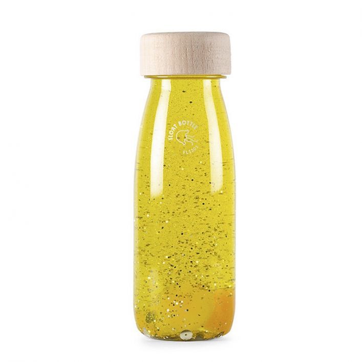 Botella sensorial - FLOAT Amarilla - Petit Boum