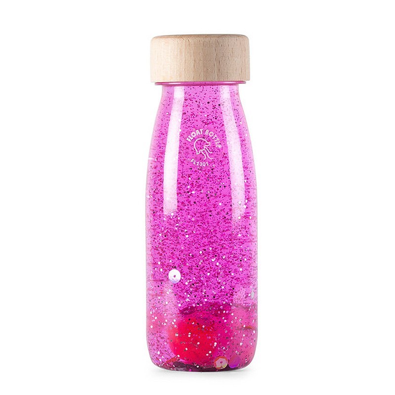 Botella sensorial - FLOAT rosa - Petit Boum
