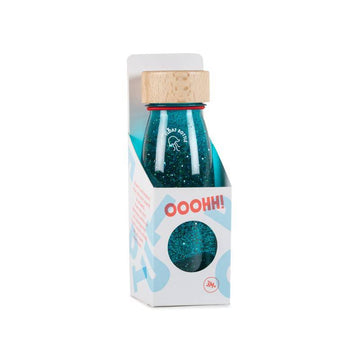 Botella sensorial FLOAT turquesa - Petit Boum