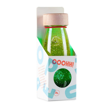Botella sensorial - FLOAT Verde - Petit Boum