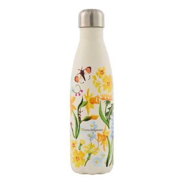 Botella de acero inox Chilly's 500ml - Narcisos de Emma Bridgewater