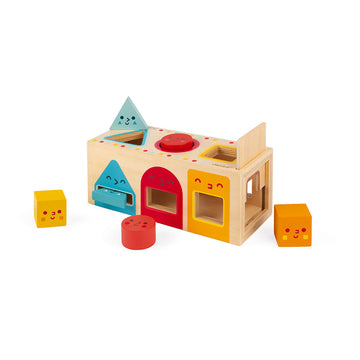 Caja de encajables geométricos - Janod