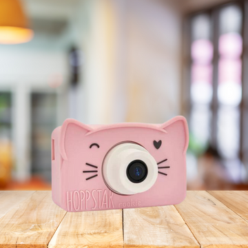 cámara de fotos digital infantil Hoppstar Rookie rosa en  Ecotribu Juguetes sostenibles