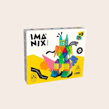 IMANIX Stickers - pegatinas reutilizables juego de construcción