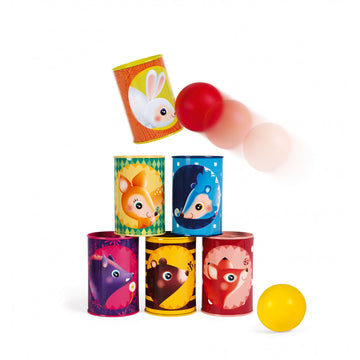 Juego de puntería animales del bosque - Janod