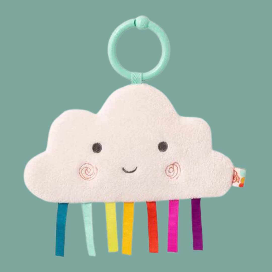 Juguete sensorial Crinkly Toy Nube para bebés