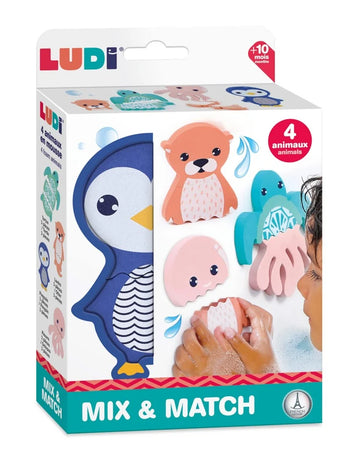 Mix & Match figuras baño de Ludi