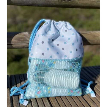 Mochila saco con rejilla para la arena