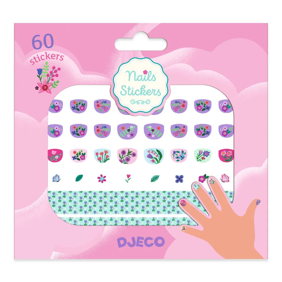 Pegatinas para las uñas infantiles de Djeco