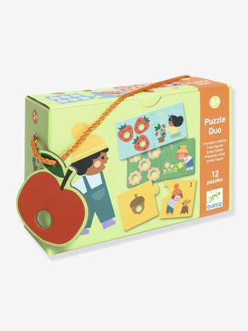Puzzle de asociación "Primeras cifras" - Djeco