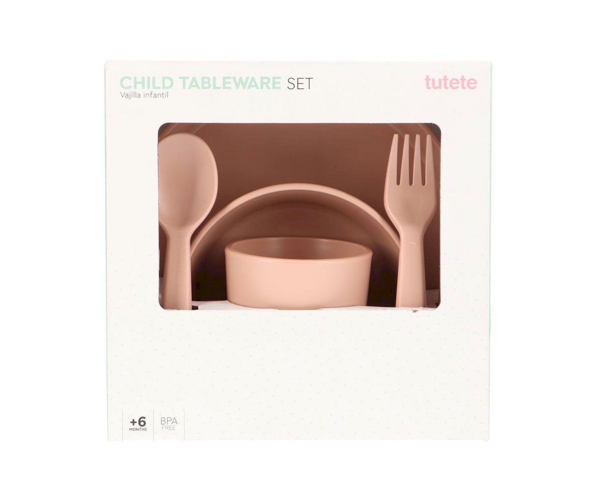 Set vajilla infantil - Tutete