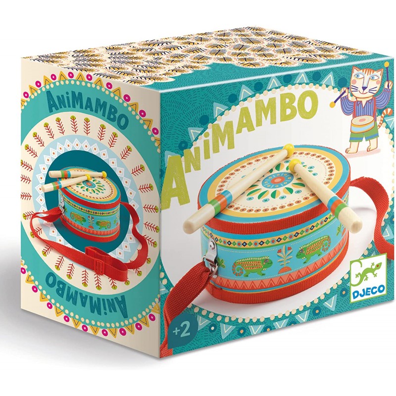 Tambor de madera Animambo