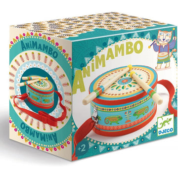 Tambor de madera Animambo