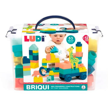 Bloques de construcción con animales - Ludi